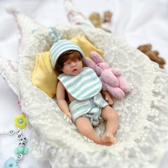 15%22 Mini Silicone Reborn Doll Girl