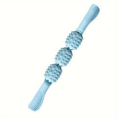 Handheld Massage Stick 39cm Muscle Roller Pink