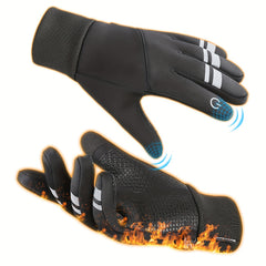 Winter Warm Touch Screen Windproof Gloves For Skiing Cycling