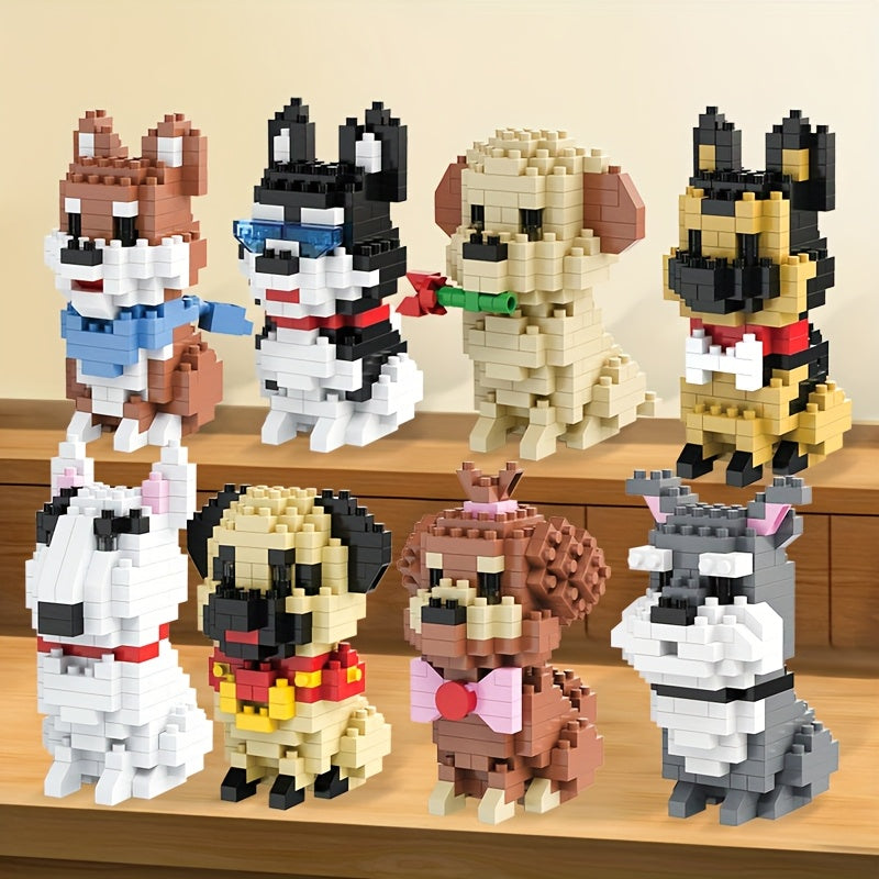 Animal Series Dog Education Assembly Blocks for Young People