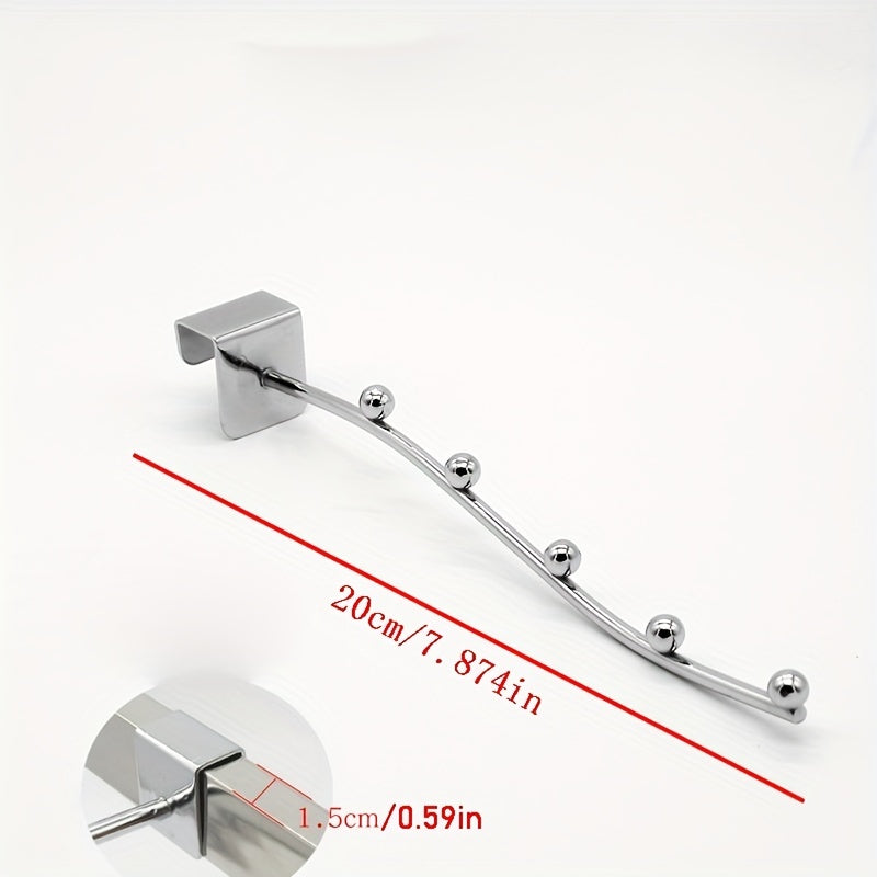 Metal Hook Student Bedside Hook Clothing Store Card Square Tube