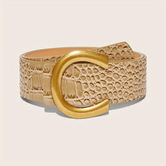 C Buckle Classic Belts Candy Wide Dress Belt