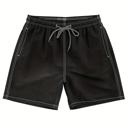 Men's Casual Beach Shorts Sports Swimming Trunks for Summer Vacation