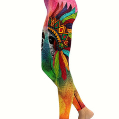 Women's Printed Leggings for Yoga & Fitness