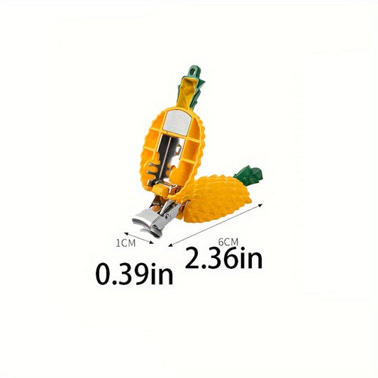 Strawberry Shape Nail Clipper Keychain Stainless Steel Scissor Keyring