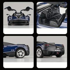 Alloy Car Model Sound And Light Toy Racing Car Boxed