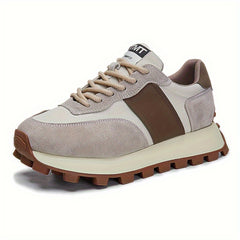 Women's Wear Resistant Sneakers Height Increasing Sports Shoes