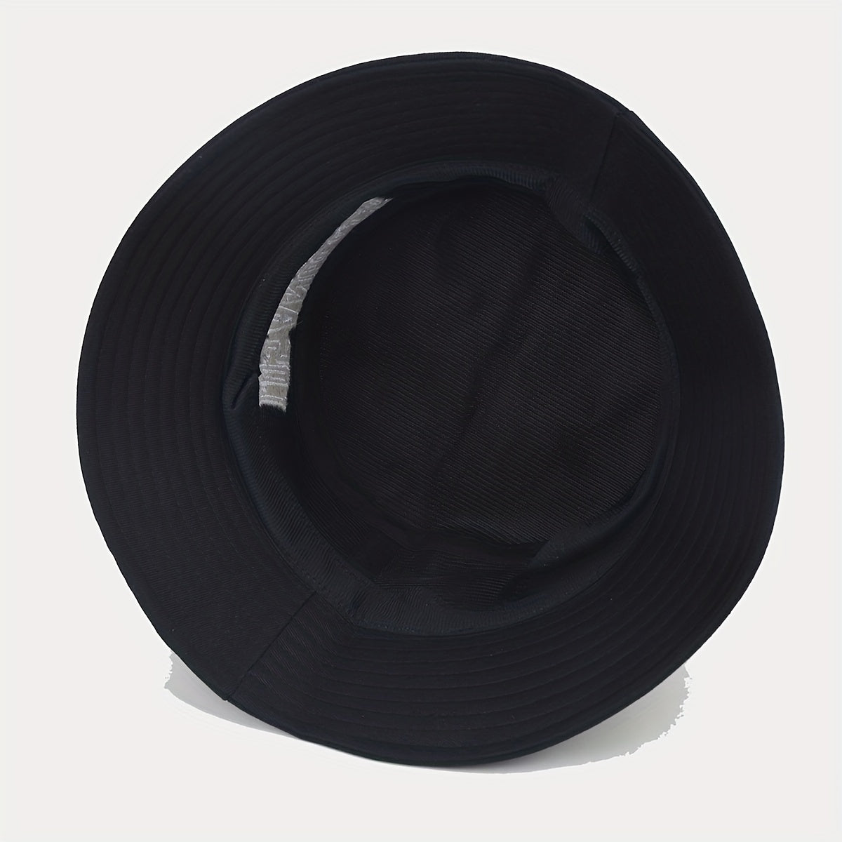 Retro Letter Embroidery Fisherman Hat Outdoor Sun Protection