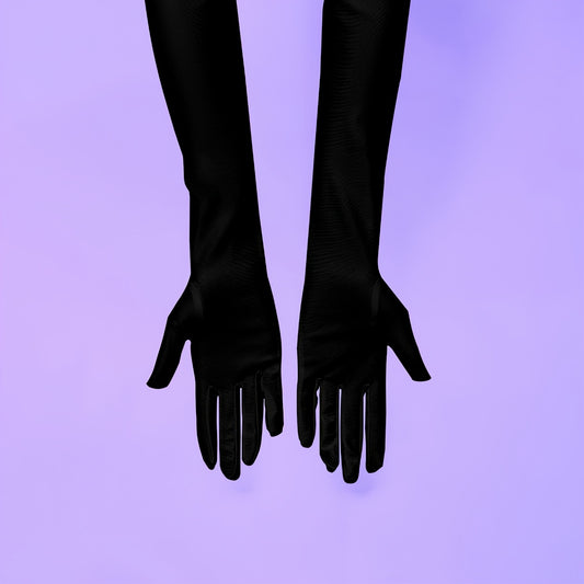 Women's Vintage 1920s Long Gloves & Elbow Length Gloves with Pointed Cuff