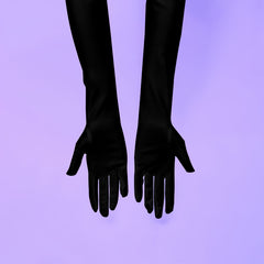 Women's Vintage 1920s Long Gloves & Elbow Length Gloves with Pointed Cuff