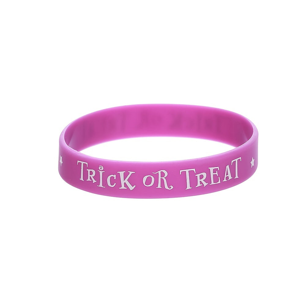 Halloween Silicone Bracelet Waterproof Wristband Halloween Gift