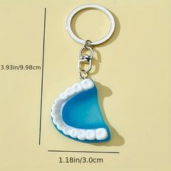 Colorful Teeth Keychain for Men