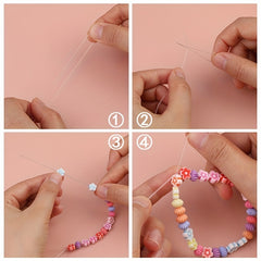 0.5mm Transparent Elastic Rope Beading Kit