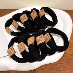 10pcs High Elastic Hair Band Style Hair Ring Durable Hair Ties