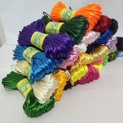 20 Meters 5MM Nylon Chinese Knotting Silky Cord Craft Beadi