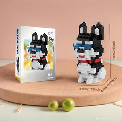 Animal Series Dog Education Assembly Blocks for Young People