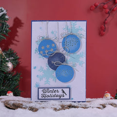 Christmas Decoration Balls Metal Cutting Dies Stencils