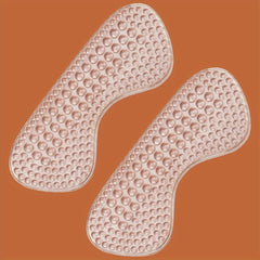 4D Silicone Heel Stickers for Women's Shoes - Anti-Drop, Anti-Wear