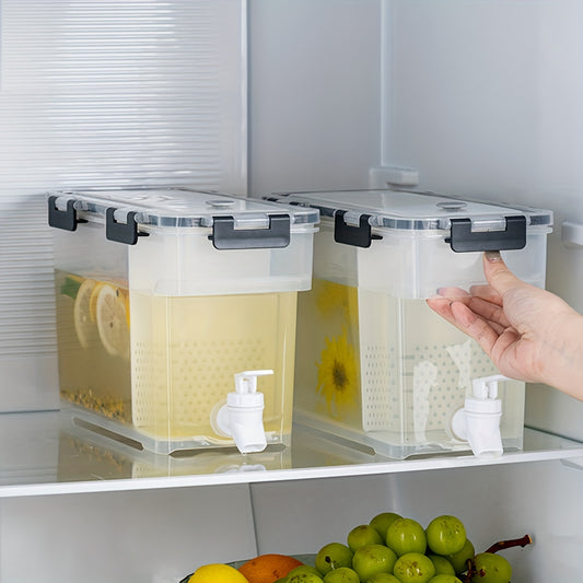 1 Gallon Beverage Dispenser with Spigot for Cold Drinks