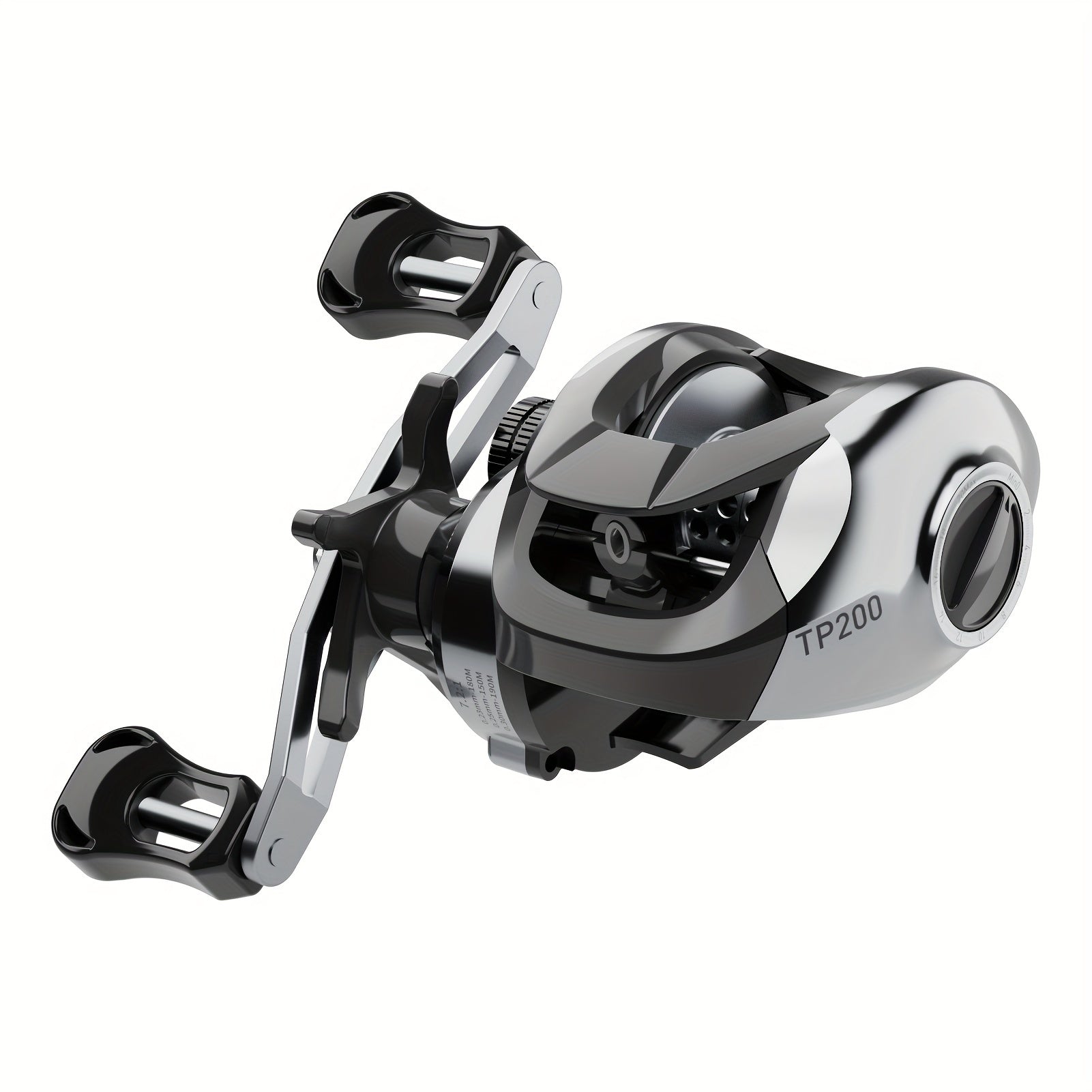 Baitcasting Fishing Reel 7.2:1 Gear Ratio Saltwater Freshwater