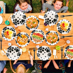 Dog Theme Birthday Party Dinnerware Set for Kids