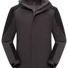 3-in-1 Thermal Jacket, Waterproof & Windproof, Reflective Details