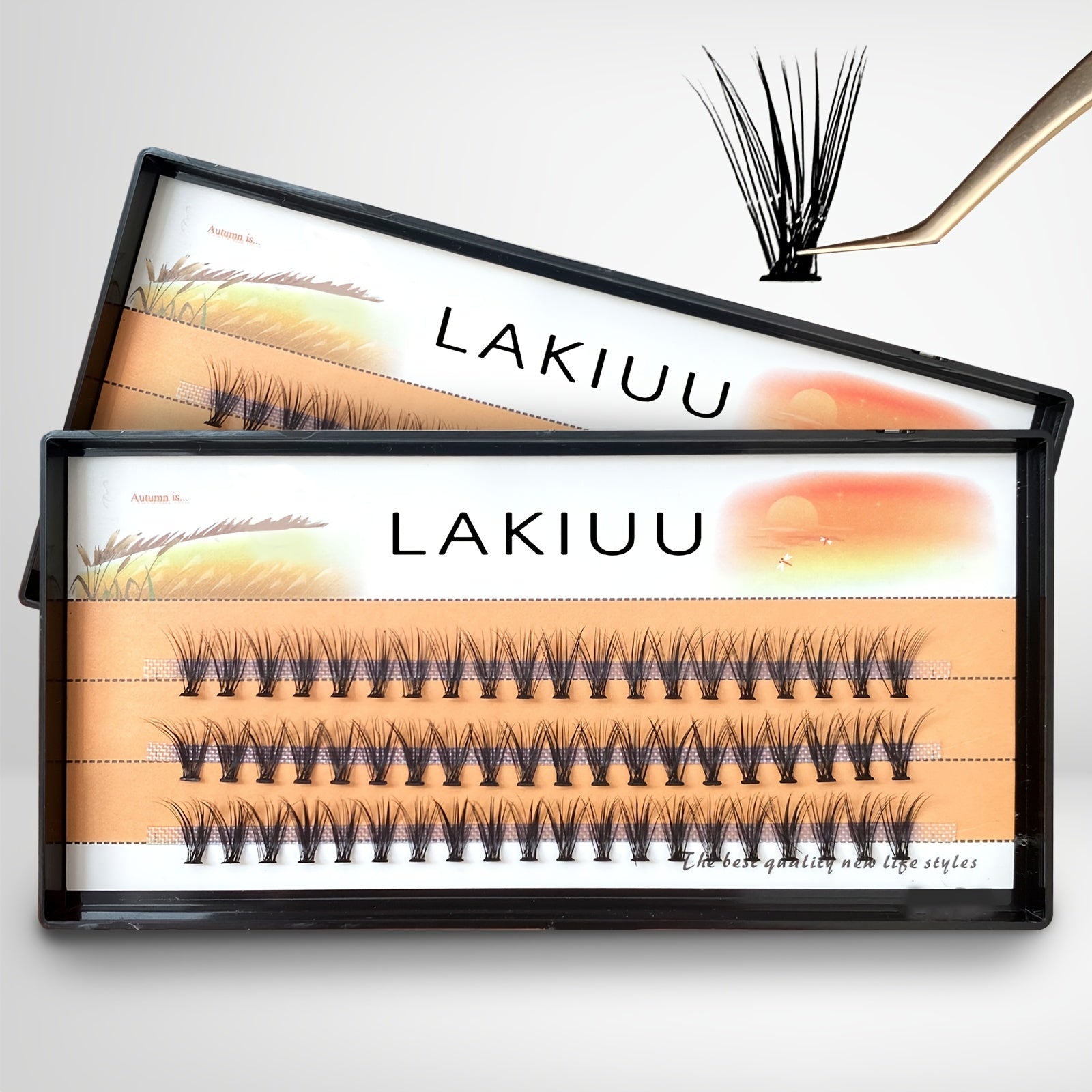 20D Individual Cluster Eyelashes False Eyelashes