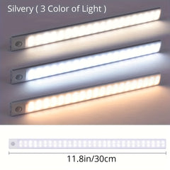 Wireless LED Motion Sensor Cabinet Light USB Rechargeable for Under Counter