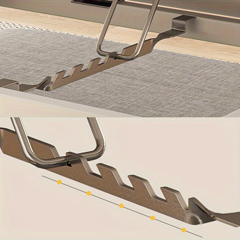 Adjustable Cup Holder Folding Study Table Laptop Desk