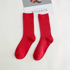 6 Pairs Comfy & Breathable All-match Women's Socks