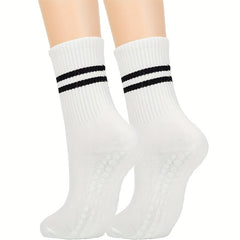 Striped Yoga Socks Women's Non-Slip Sports Socks