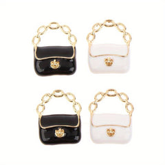 Mini Metal Handbag Ornament 3D Solid Small Purse Model