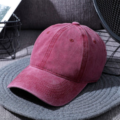 Men's Washed Pure Cap Baseball Cap