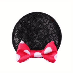 Sequin Mouse Ear Hair Clip for Toddler and Child