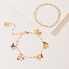 Butterfly Charm Bracelet Set