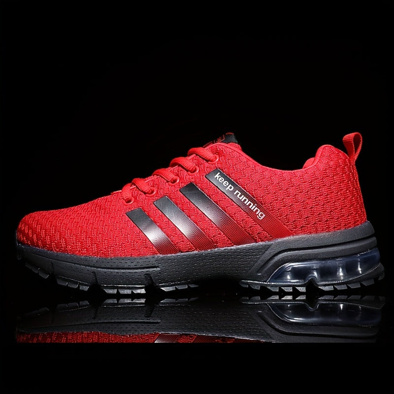 Men's Air Cushioned Running Shoes Lightweight Non-Slip Sneakers