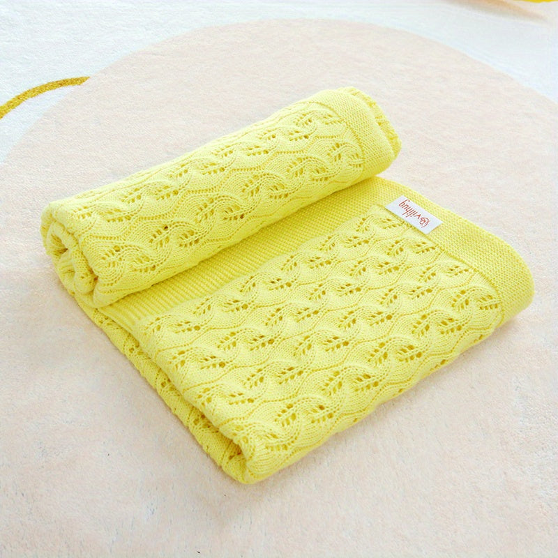 Soft Knitted Baby Blanket for Bed Sofa Camping