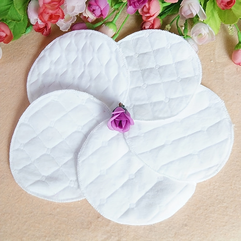 12pcs Washable Nursing Breast Pads Soft Absorbent Baby Breastfeeding Pads