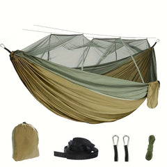 Portable Double Mesh Hammock Tent for 2 People Camping