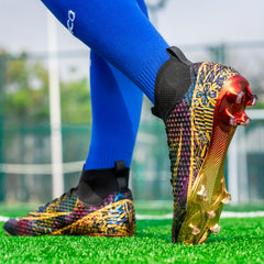 Youth AG Cleat Soccer Shoes Anti-skid Training Shoes