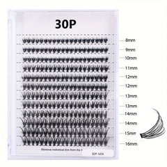 180 Pcs Mixed Lash Clusters 9 Rows DIY Eyelashes Extensions