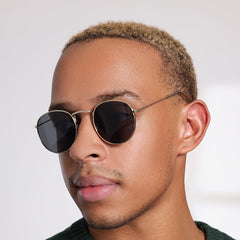 LeonLion Retro Round Sunglasses Vintage Style Men Women Small Glasses