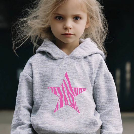 Kid's Cartoon Pentagram Outfit Hoodie & Pants Set