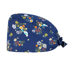 Cotton Nurse Cap with Sweatband - Adjustable Unisex Working Hat