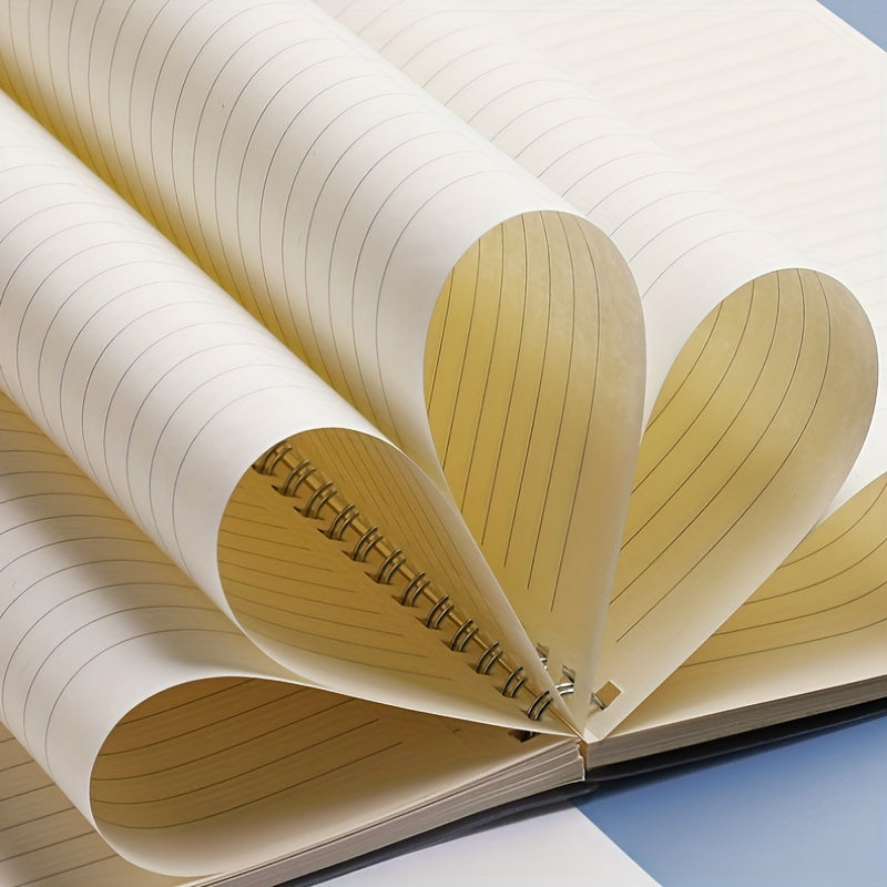 A5 B5 Spiral Notebook 8mm Ruled 80 Sheets Journals