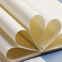A5 B5 Spiral Notebook 8mm Ruled 80 Sheets Journals