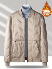 Men's Padded Outdoor Baseball Jacket for Autumn and Winter