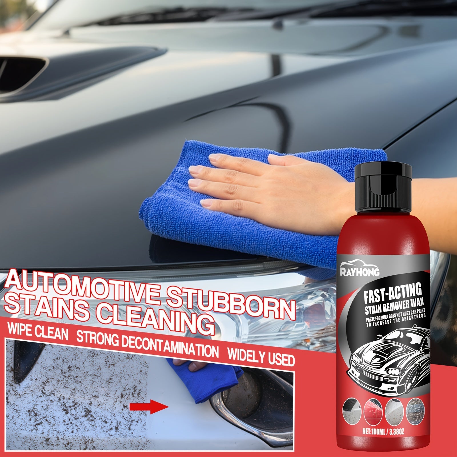 Car Decontamination Wax for Durable Paint Protection