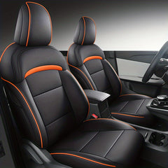 Leather Car Seat Cover For MG4 MULAN Winter Full Set