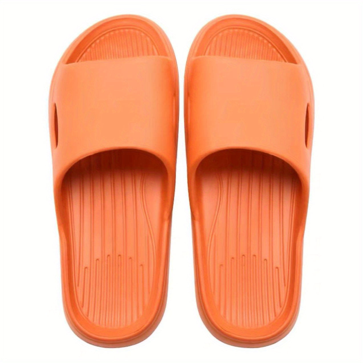 Men's Lightweight Non Slip Open Toe Quick Drying Slides